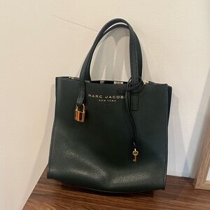 Marc Jacobs Dark Green Tote Bag